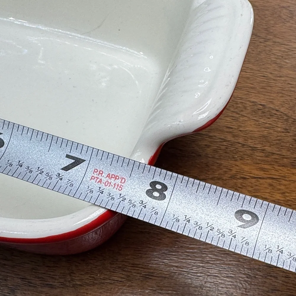 Sweejar Red Ceramic Eco-Friendly Small 7.5